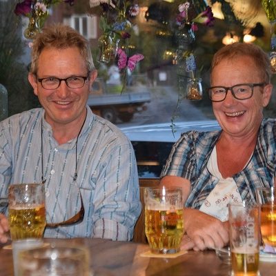 Auch ein Bier darf nicht fehlen