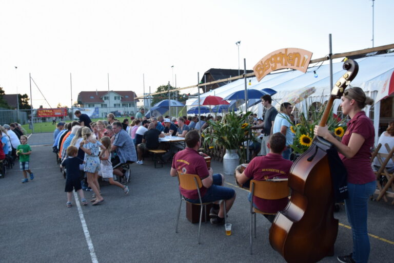 Biergarten 2022 an der Kilbi Rüediswil