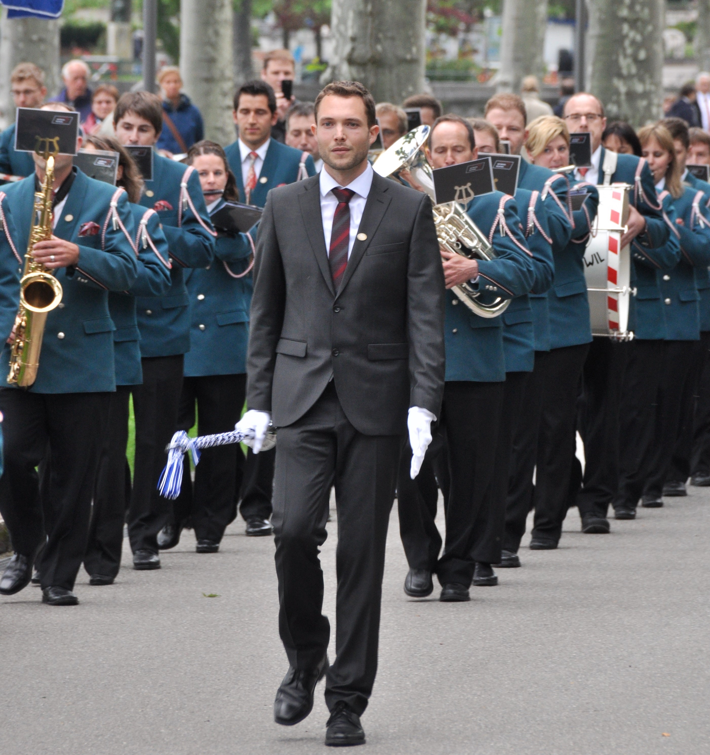 Auffahrtsprozession der Ortsmusik