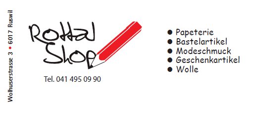 Sponsor Jahreskonzert 2019, Rotal-Shop, Ruswil