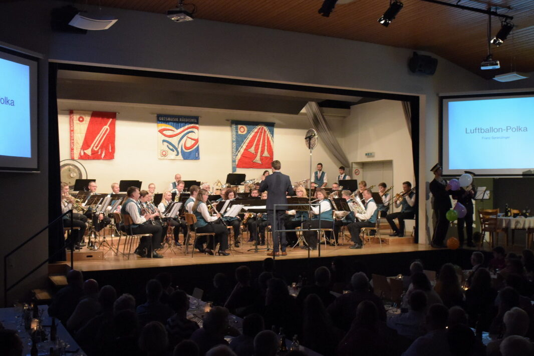 Im November 2019 spielt die Ortsmusik Rüediswil ihr Jahreskonzert