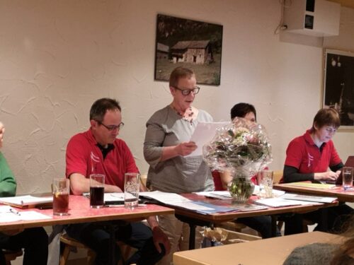 Zum letzten Mal leitet Marianne Wermelinger die GV