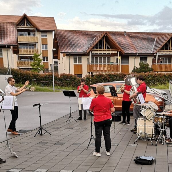 Ständli Tour der Ortsmusik Rüediswil