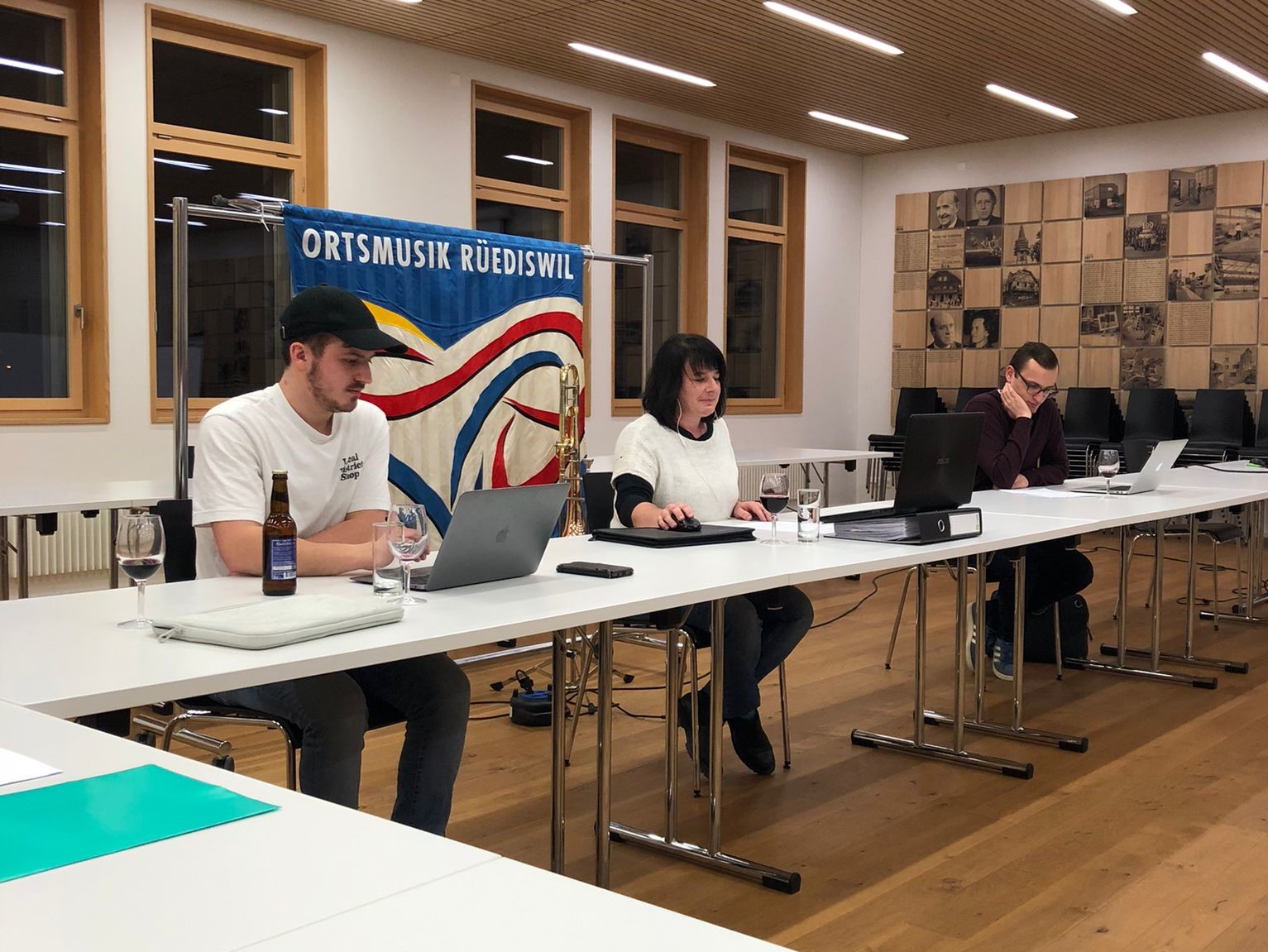 Die GV 2022 der Ortsmusik Rüediswil fand online statt