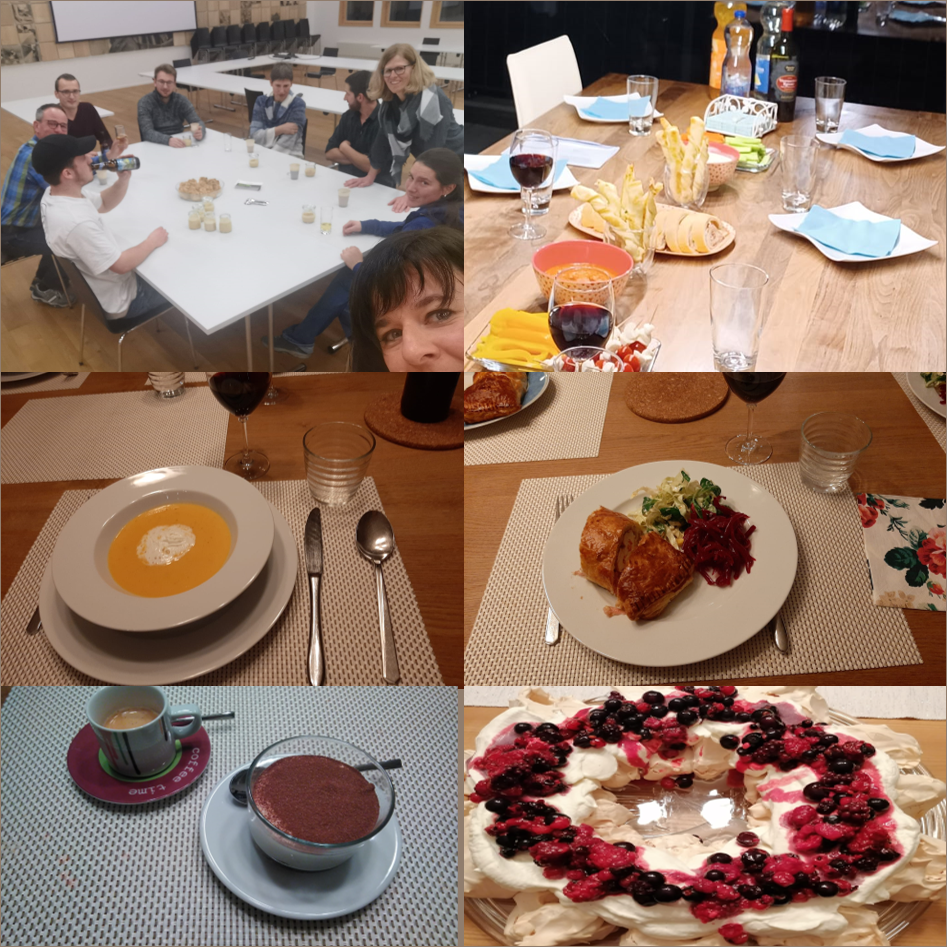 Köstlichkeiten gabs zu Hause an der GV 2022 der Ortsmusik Rüediswil.