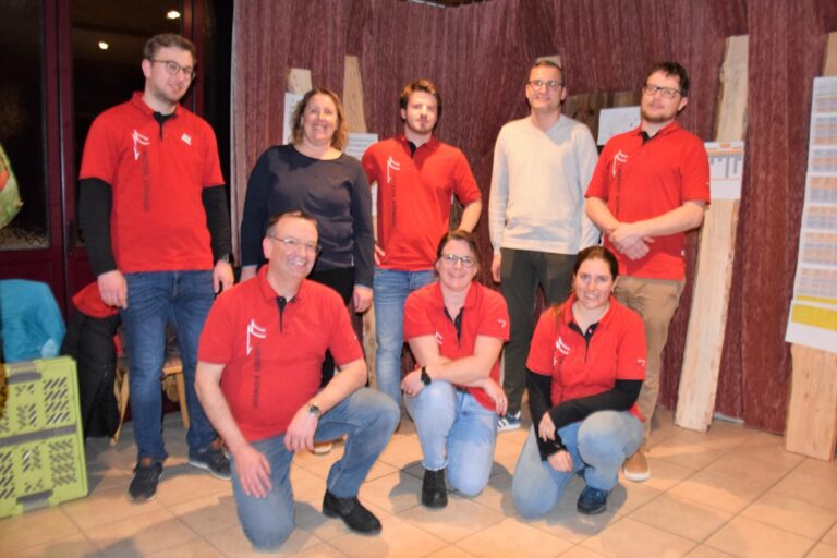 Vorstand der Ortsmusik Rüediswil an der GV 2023