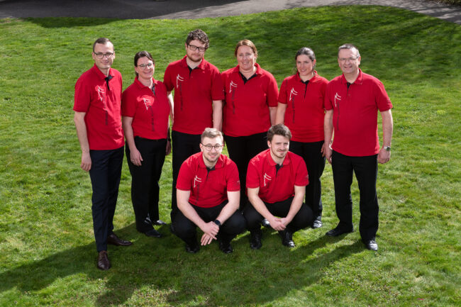 Vorstand der Ortsmusik Rüediswil die Harmoniemusik aus der Gemeinde Ruswil (Foto von Stefan Dubach / Niveau Fotos Ruswil)