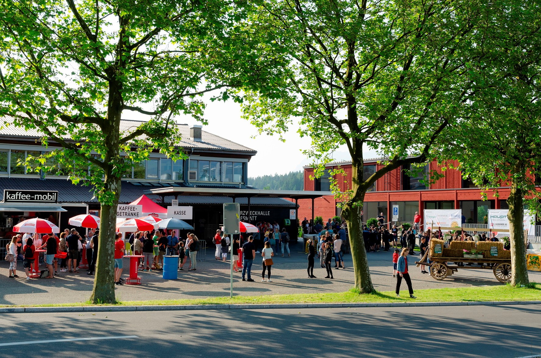 Luzerner Jugendmusikfest 2023 am Musiktag Ruswil