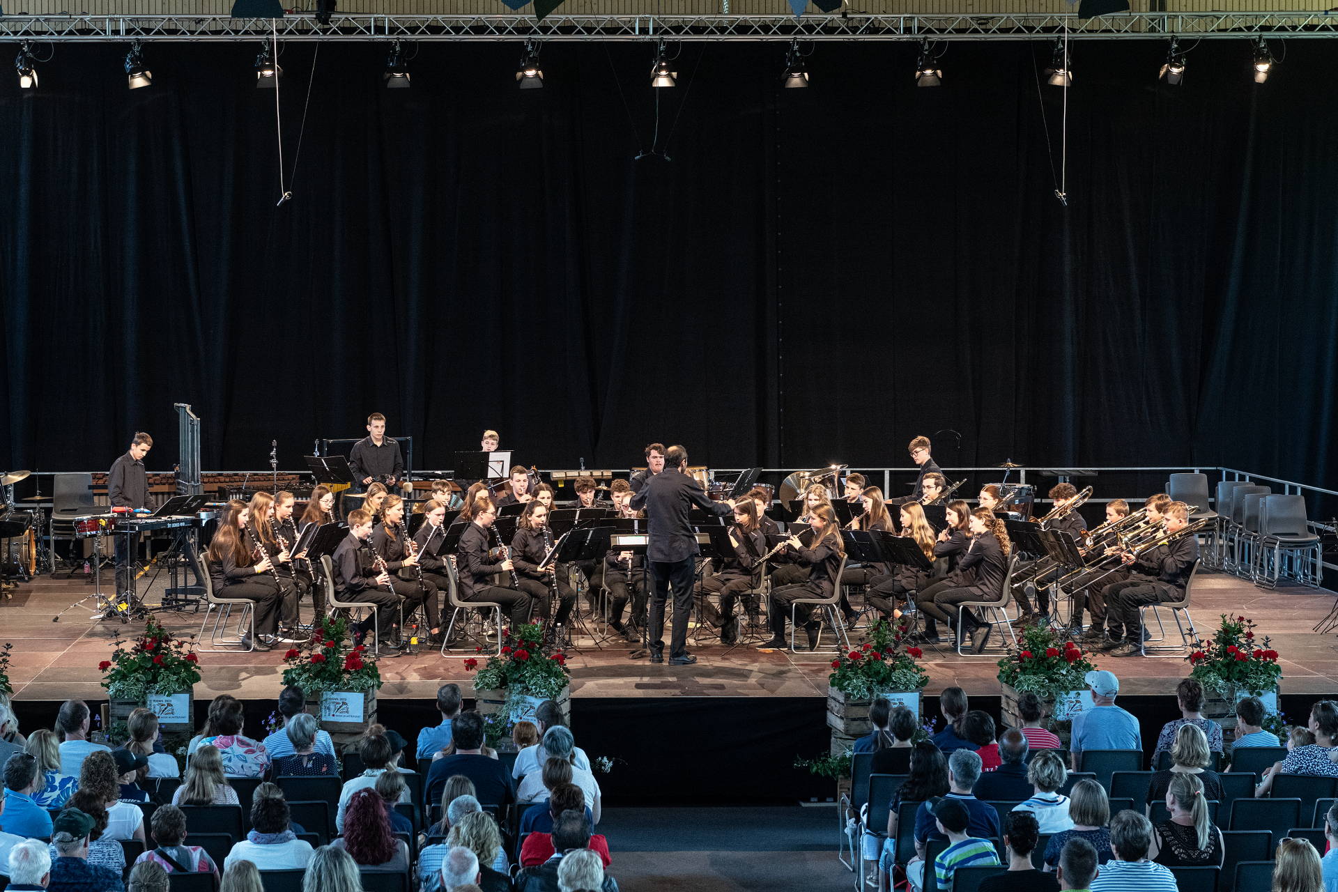 Luzerner Jugendmusikfest 2023 am Musiktag Ruswil