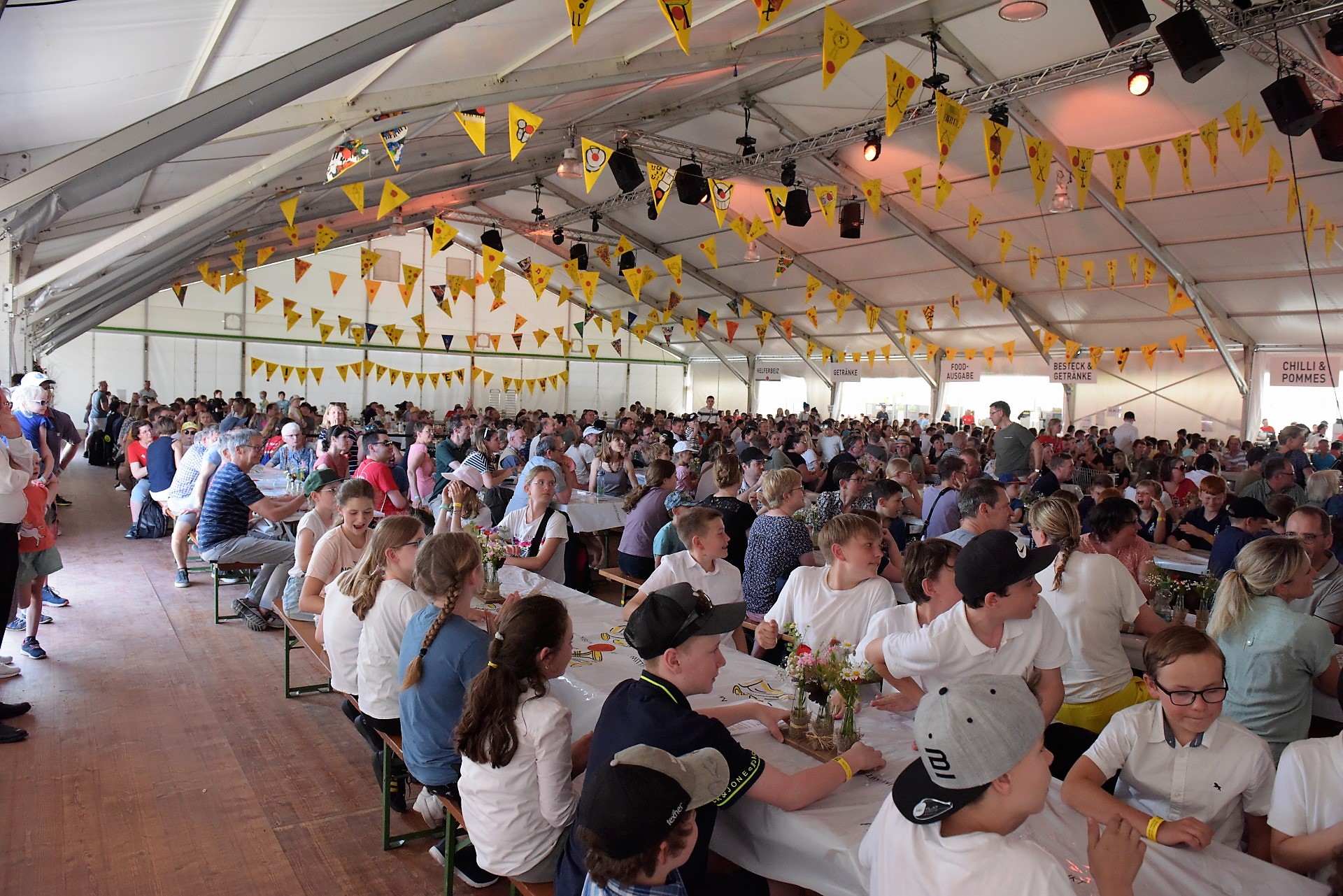 Luzerner Jugendmusikfest 2023 am Musiktag Ruswil