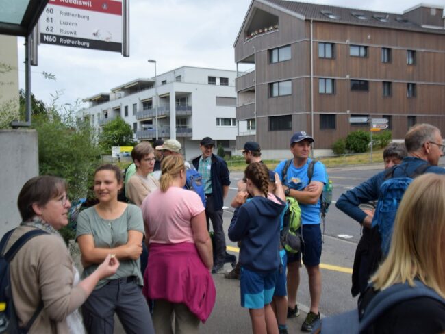 Sommerausflug auf die Rigi der Ortsmusik Rüediswil