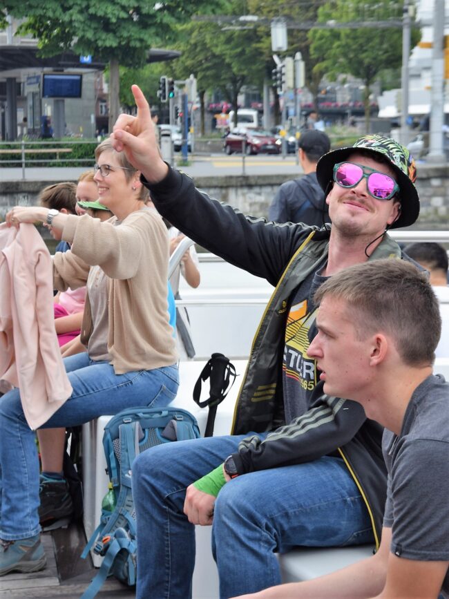 Gemütliche Stimmung mit der Ortsmusik Rüediswil