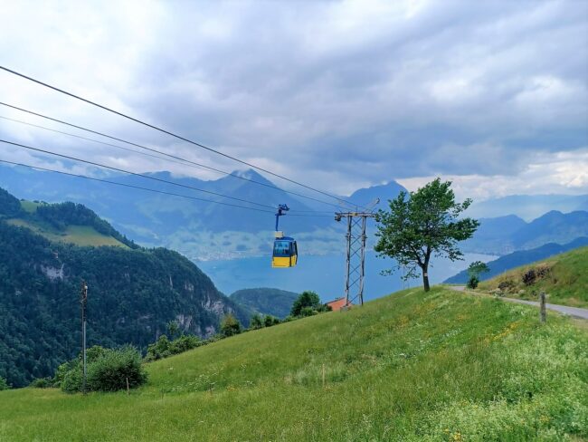 Sommerausflug auf die Rigi der Ortsmusik Rüediswil
