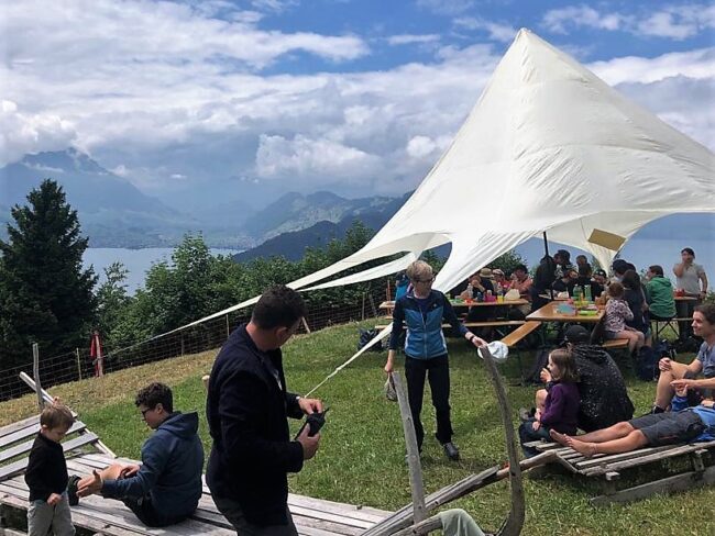 Sommerausflug auf die Rigi der Ortsmusik Rüediswil