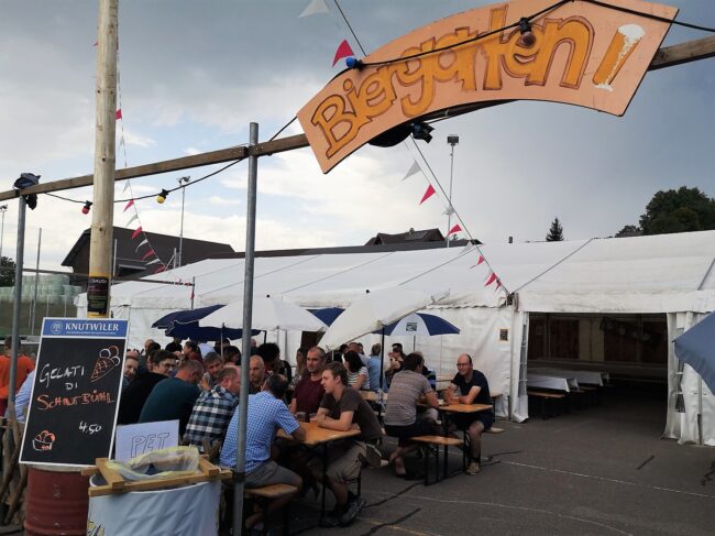 Fürobebier der Ortsmusik an der Kilbi Rüediswil 2023