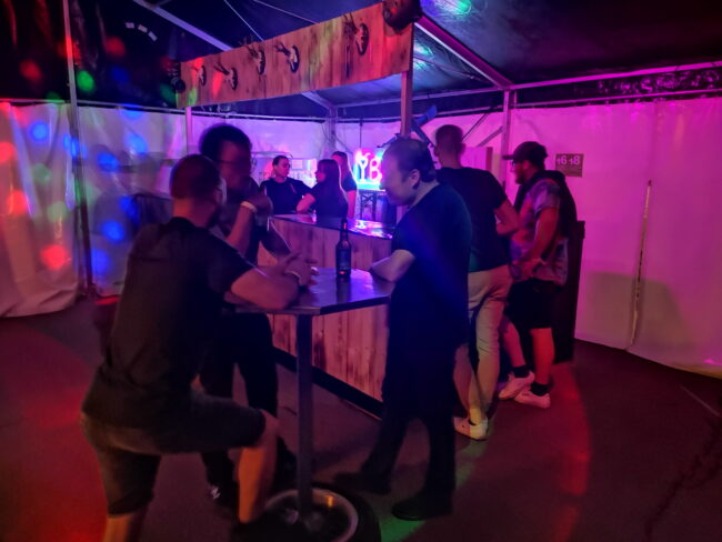 Bar der Ortsmusik Rüediswil am BarGaudi 2023