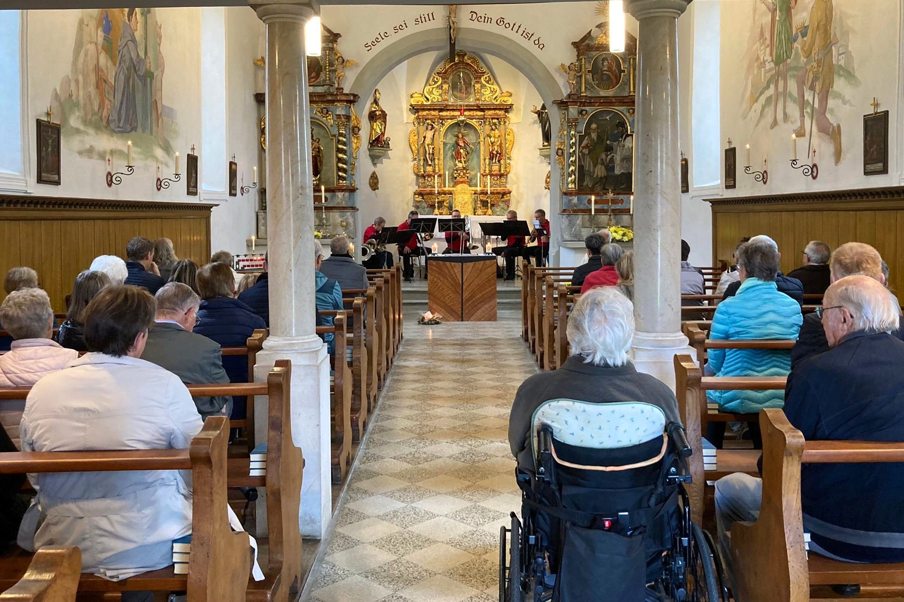 Neueröffnung der Kapelle St. Jost und Wendlin in Rüediswil.
