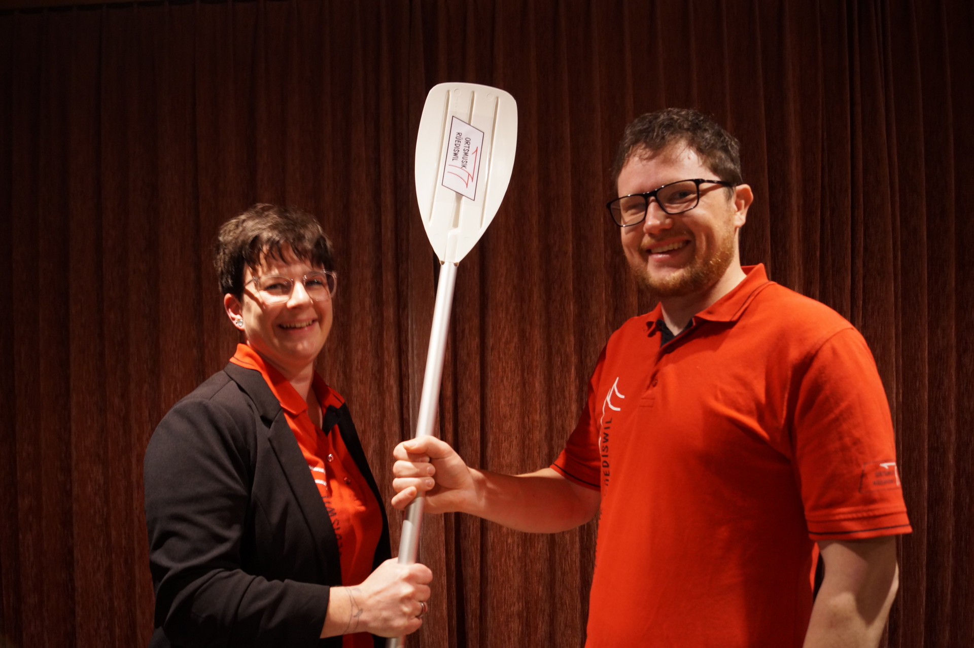 An der 75. Generalversammlung der Ortsmusik Rüediswil vom 26. Januar 2024 übernimmt Lukas Bieri das Präsidentenamt von Daniela Bättig