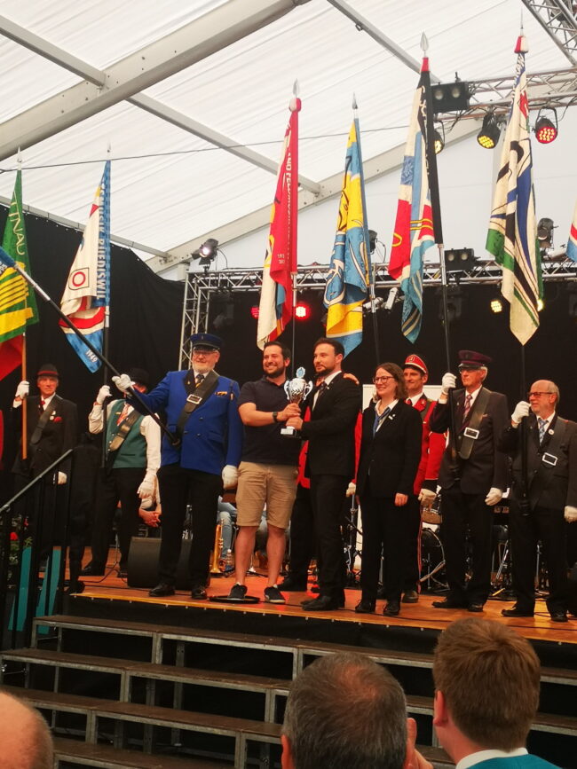 Am Pfingstsonntag besuchte die Ortsmusik Rüediswil in Luzerner Kantonal Musiktag Wolhusen