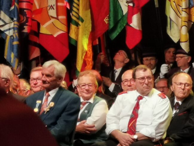 Für 50 Jahre Blasmusik wurde das Mitglied der Ortsmusik Rüediswil - Marianne Wermelinger - zur kantonalen Ehrenveteranin geehrt.