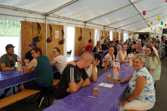 Neun Teams nahmen am Pubquiz der Ortsmusik Rüediswil teil.