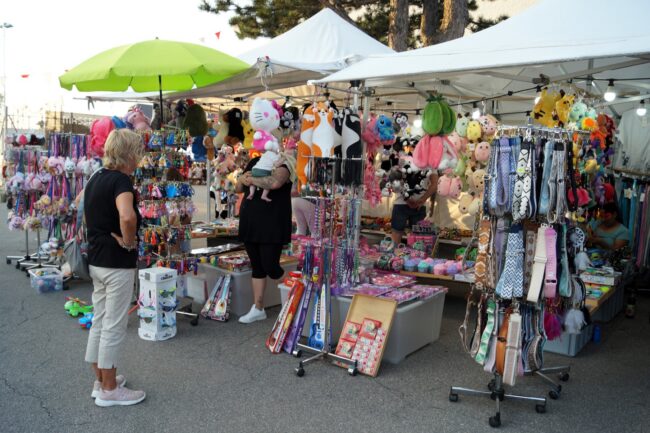 Der Marktstand war vom Freitag bis Sonntag an der Chilbi präsent.