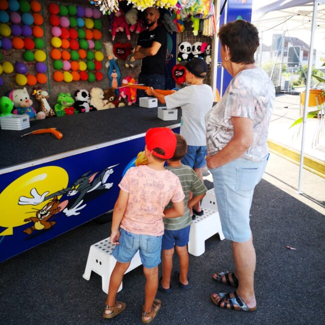 Die Chilbi 2024 in Rüediswil hatte über 15 Attraktionen.