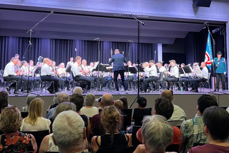 Musikfest Sursee 2025 Auftritt der Ortsmusik Rüediswil in der Harmonie 2. Klasse