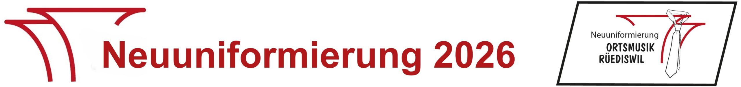 Die Neuuniformierung 2026 der Ortsmusik Rüediswil findet vom 21. - 23. September statt