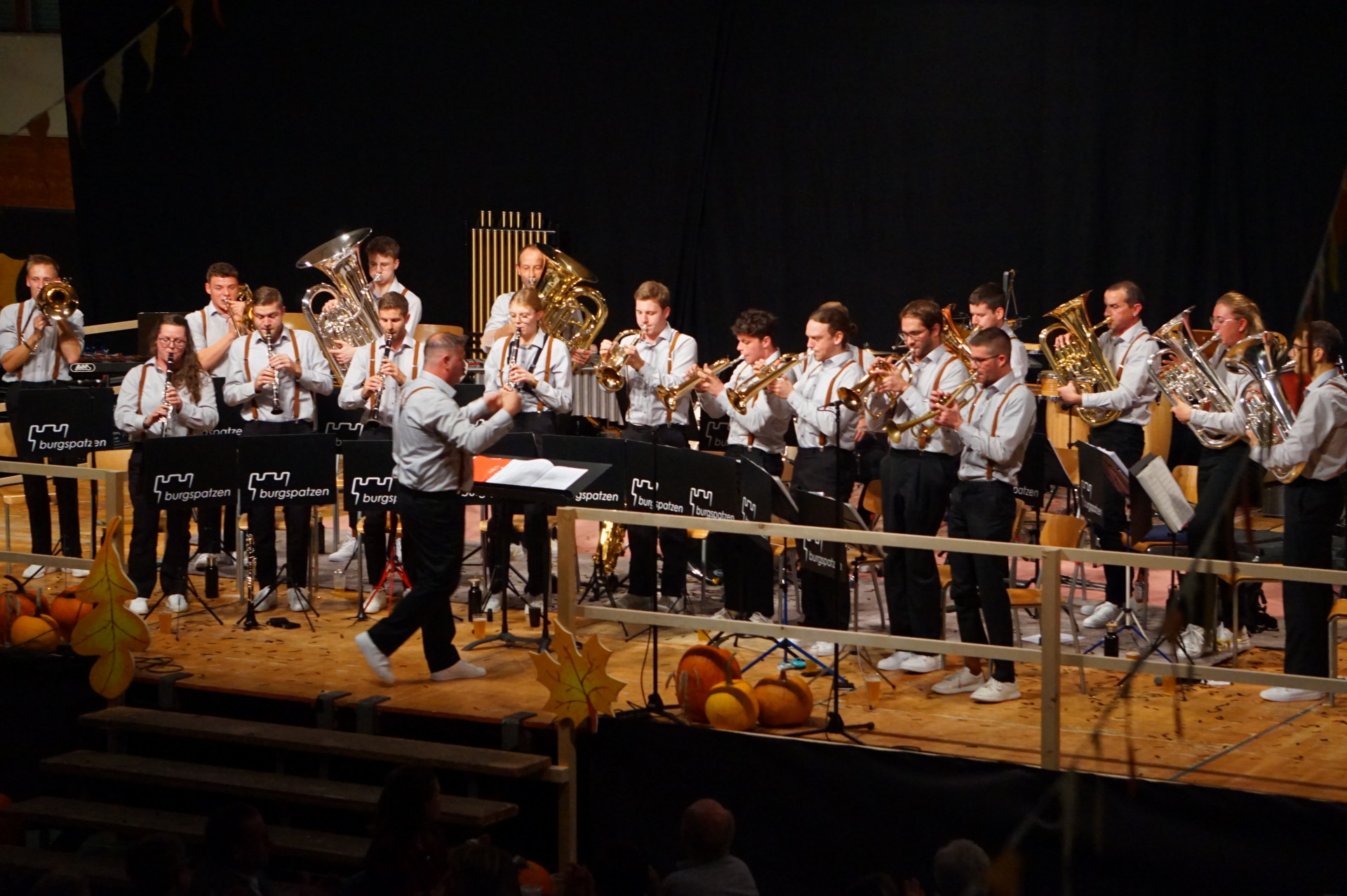 Die Burgspatzen aus Grosswangen glänzten mit böhmisch-mährischer Musik am Jahreskonzert der Ortsmusik.