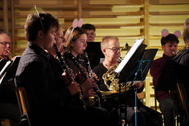 In Zusammenarbeit mit der Musikschule Rottal führte die Ortsmusik Rüediswil ein Kinderkonzert auf.