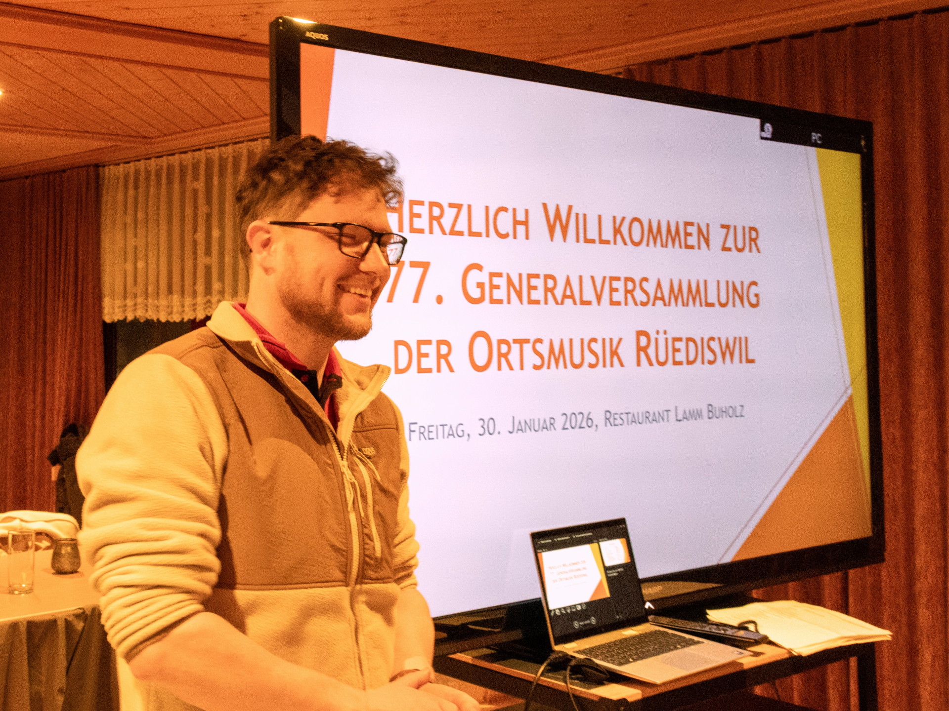 GV 2026 ist 77. Generalversammlung der Ortsmusik Rüediswil