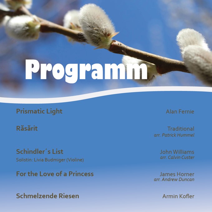 Die Ortsmusik Rüediswil hat ein besinnliches Programm für den Palmsonntag, 29. März 2026 einstudiert.